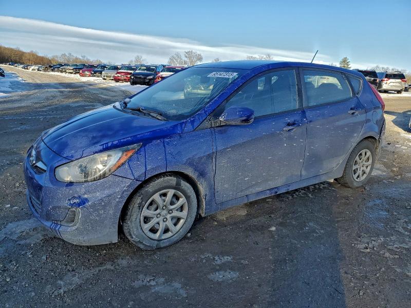 HYUNDAI ACCENT GLS 2014 with VIN KMHCT5AEXEU158305 - Photo from auction
