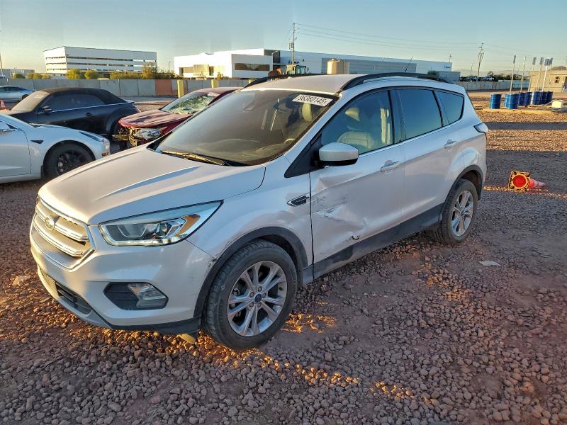 FORD ESCAPE SEL 2018 with VIN 1FMCU0HD2JUB48097 - Photo from auction