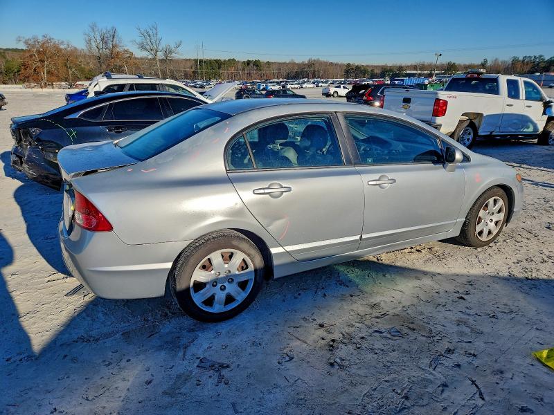 Photo 3 from auction – 2007 HONDA CIVIC LX with VIN 2HGFA16567H303629