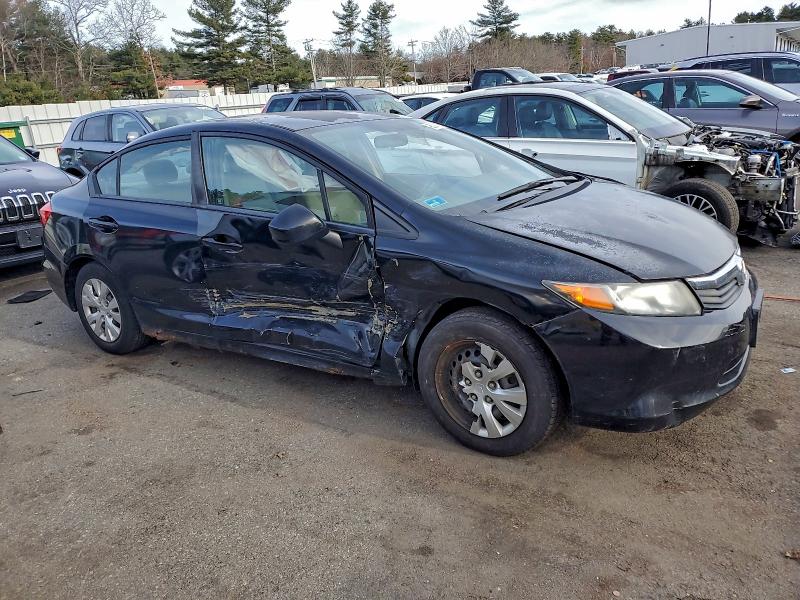 Photo 4 from auction – 2012 HONDA CIVIC LX with VIN 2HGFB2E59CH503385