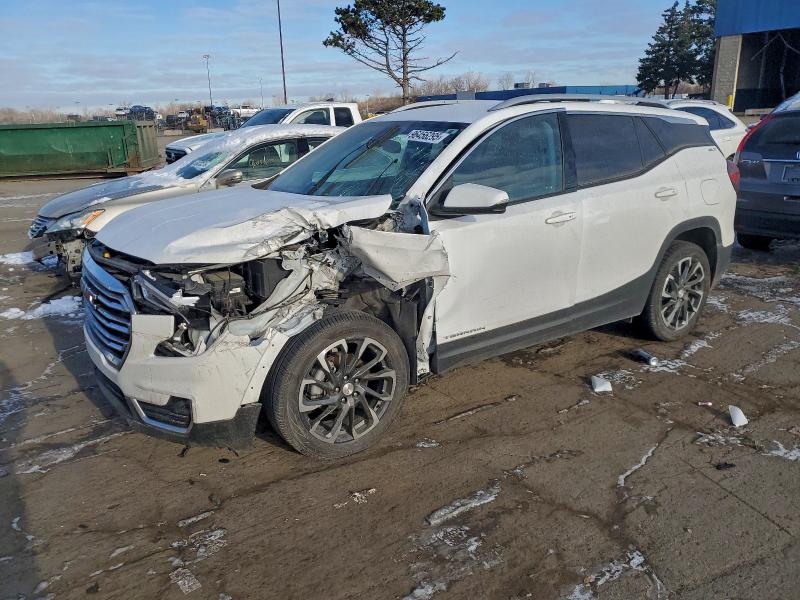 GMC TERRAIN SL 2022 with VIN 3GKALVEV2NL225239 - Photo from auction