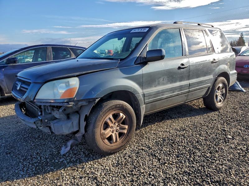 HONDA PILOT EXL 2005 with VIN 2HKYF186X5H563129 - Photo from auction