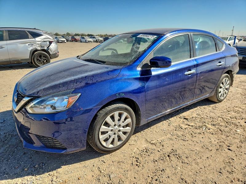 NISSAN SENTRA S 2018 with VIN 3N1AB7AP3JY266366 - Photo from auction