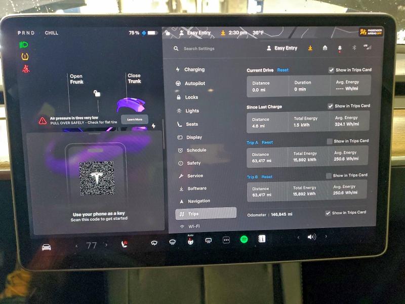 Photo 9 from auction – 2023 TESLA MODEL 3 with VIN 5YJ3E1EA1PF446921