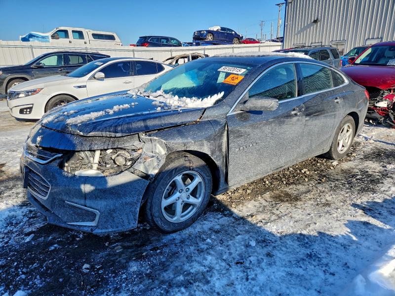 CHEVROLET MALIBU LS 2017 with VIN 1G1ZB5ST6HF205636 - Photo from auction