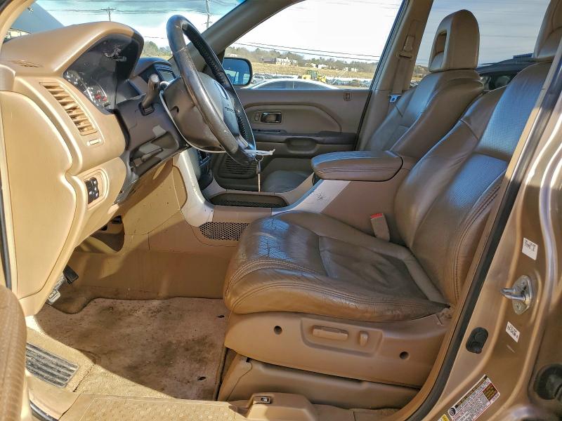 Photo 7 from auction – 2004 HONDA PILOT EXL with VIN 2HKYF18514H542725