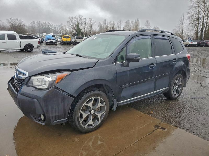 SUBARU FORESTER 2 2015 with VIN JF2SJGUC0FH803549 - Photo from auction