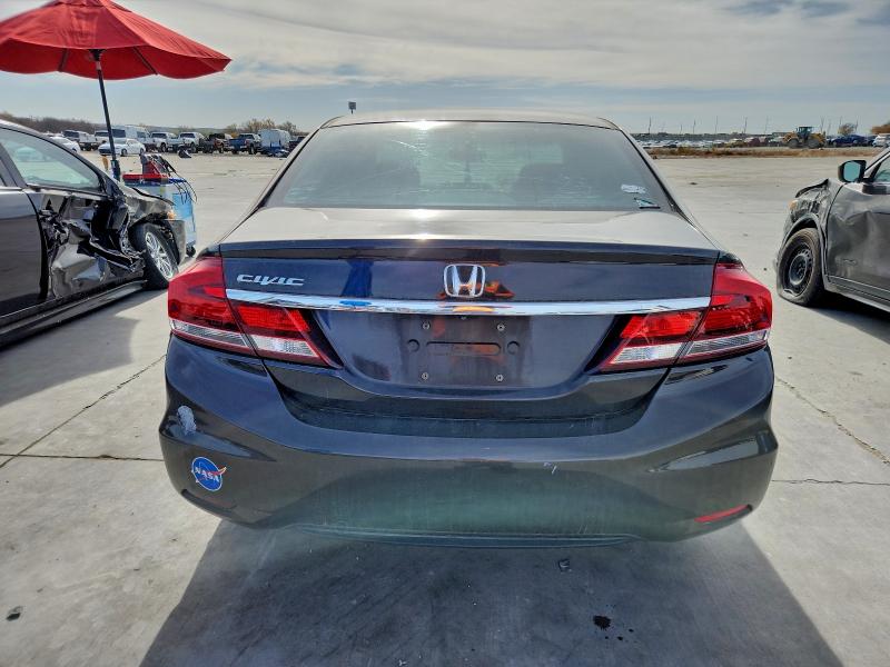 Photo 6 from auction – 2013 HONDA CIVIC LX with VIN 2HGFB2F51DH563158