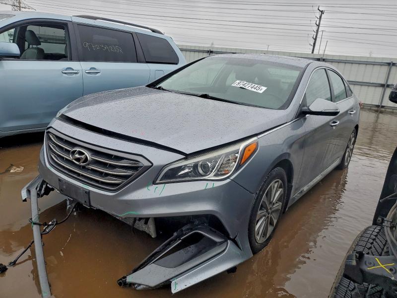 HYUNDAI SONATA SPO 2017 with VIN 5NPE34AF9HH507615 - Photo from auction