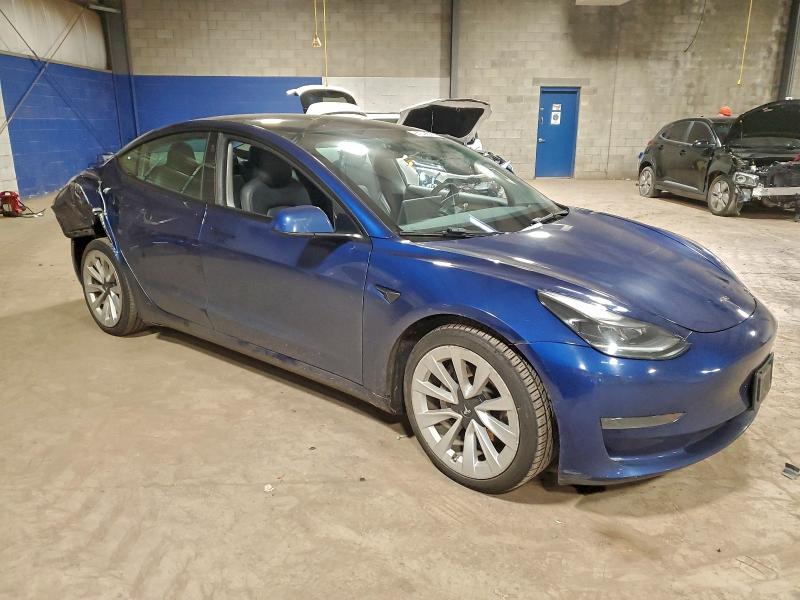 Photo 4 from auction – 2022 TESLA MODEL 3 with VIN 5YJ3E1EA8NF370787