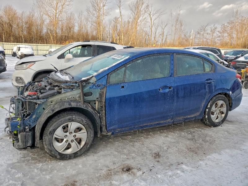 HONDA CIVIC LX 2015 with VIN 19XFB2F52FE221179 - Photo from auction