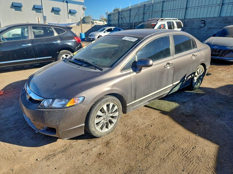 HONDA CIVIC EX 2010 with VIN 19XFA1F89AE019004 - Photo from auction