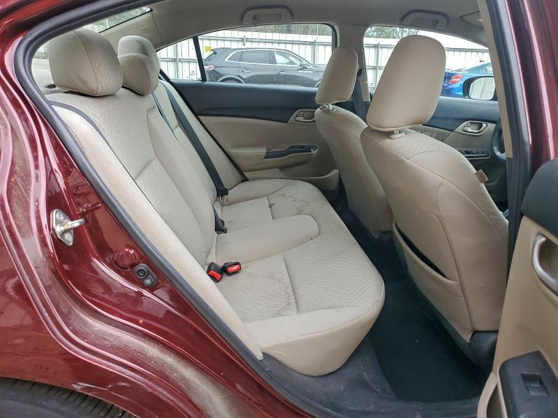 Photo 10 from auction – 2014 HONDA CIVIC LX with VIN 19XFB2F58EE082075