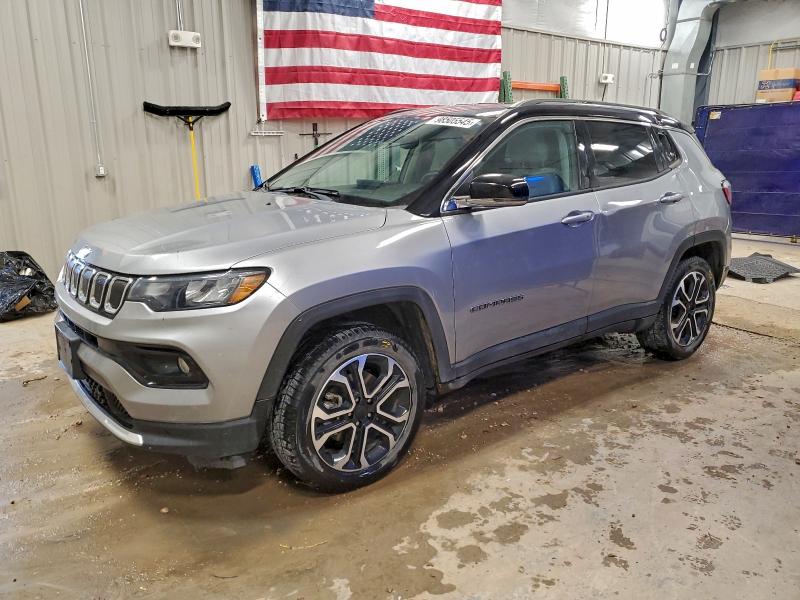 JEEP COMPASS LI 2022 with VIN 3C4NJDCB1NT153813 - Photo from auction