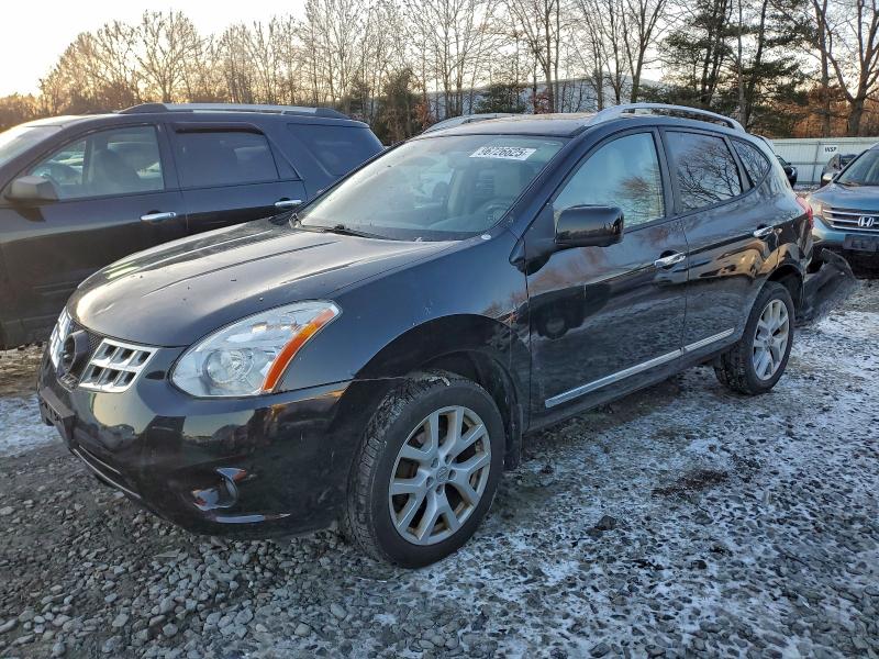 NISSAN ROGUE S 2012 with VIN JN8AS5MVXCW356348 - Photo from auction