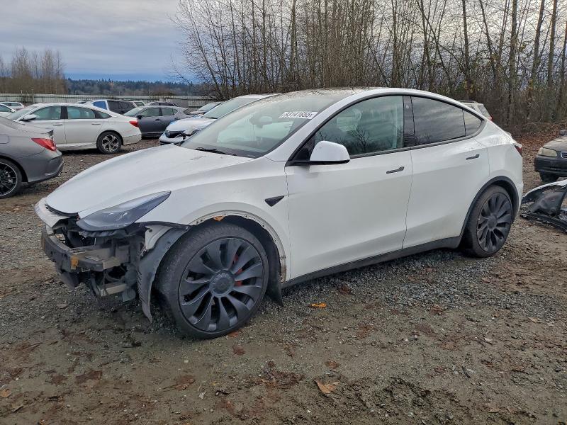 TESLA MODEL Y 2022 con VIN 7SAYGDEF5NF461936 - Foto de la subasta