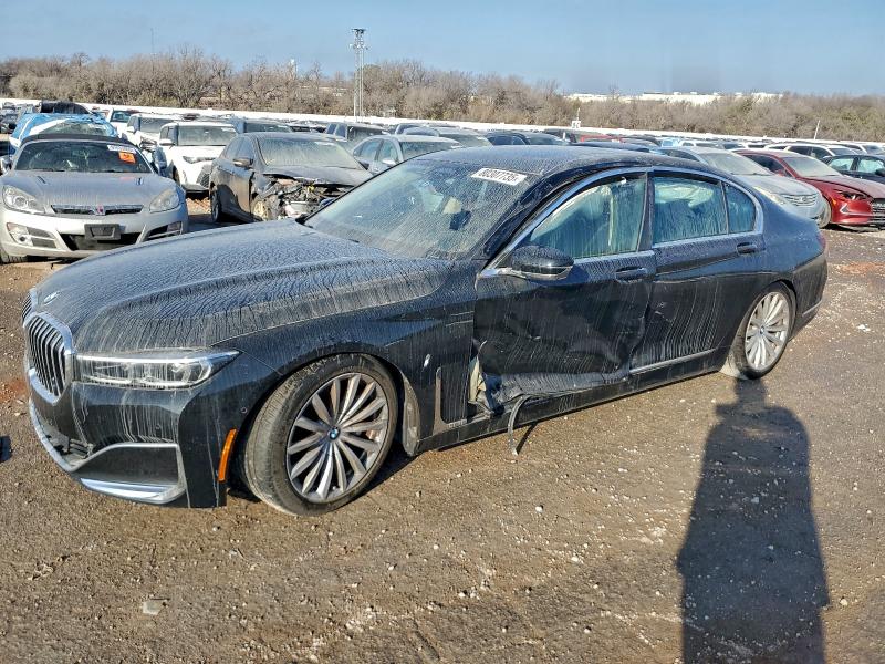 BMW 740 I 2022 with VIN WBA7T2C06NCK42937 - Photo from auction