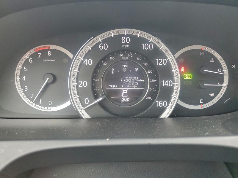 Photo 9 from auction – 2013 HONDA ACCORD EX with VIN 1HGCR2F70DA031382