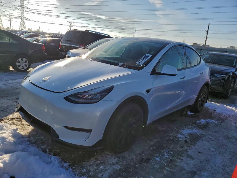 TESLA MODEL Y 2021 with VIN 5YJYGDEE8MF112014 - Photo from auction