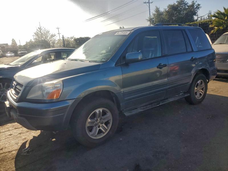 HONDA PILOT EXL 2005 with VIN 2HKYF18535H545076 - Photo from auction
