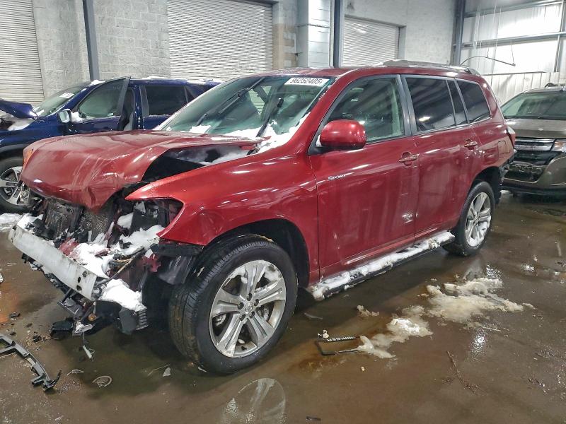 TOYOTA HIGHLANDER 2008 with VIN JTEES43AX82097862 - Photo from auction