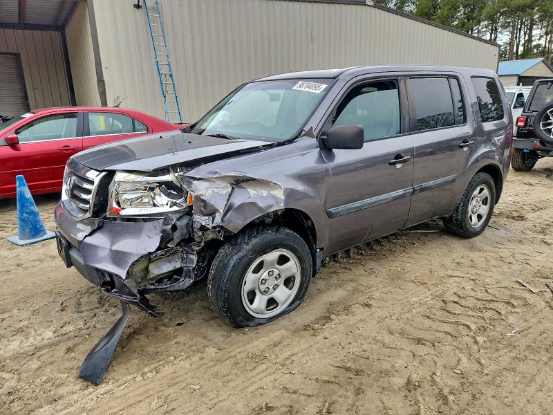 HONDA PILOT LX 2015 z numerem VIN 5FNYF3H20FB021630 - Zdjęcie z aukcji