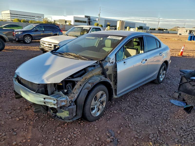 HONDA CIVIC LX 2015 with VIN 2HGFB2F52FH549546 - Photo from auction