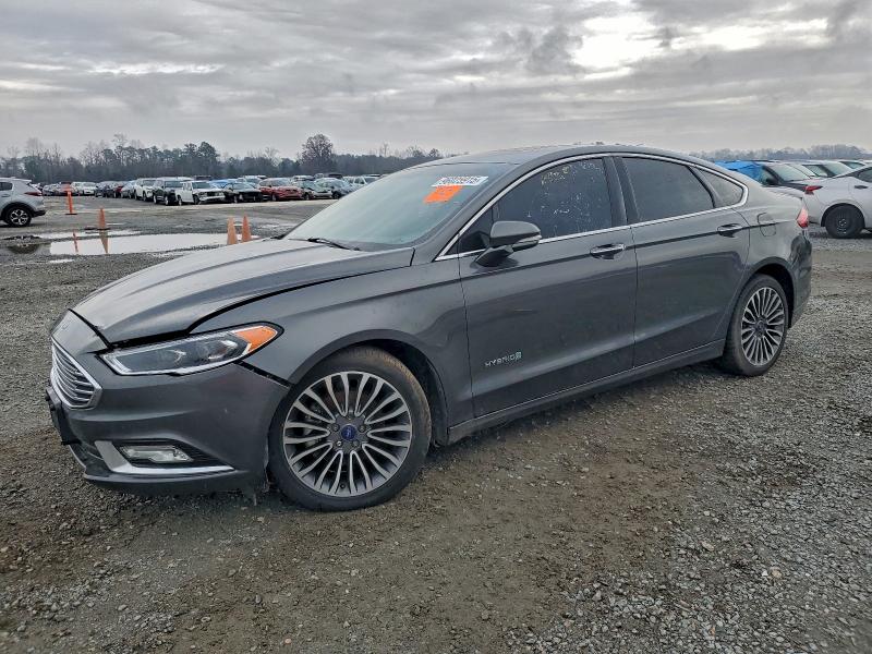 FORD FUSION TIT 2017 with VIN 3FA6P0RU1HR300143 - Photo from auction