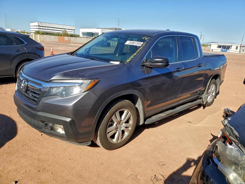 HONDA RIDGELINE 2017 with VIN 5FPYK2F28HB007459 - Photo from auction
