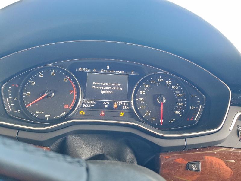 Photo 9 from auction – 2021 AUDI A4 with VIN WAUABAF47MN002719