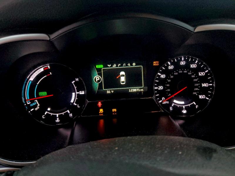 Photo 9 from auction – 2016 KIA OPTIMA HYB with VIN KNAGN4AD8G5091909