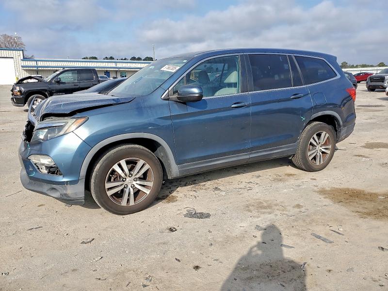 HONDA PILOT EXL 2016 with VIN 5FNYF6H52GB017740 - Photo from auction