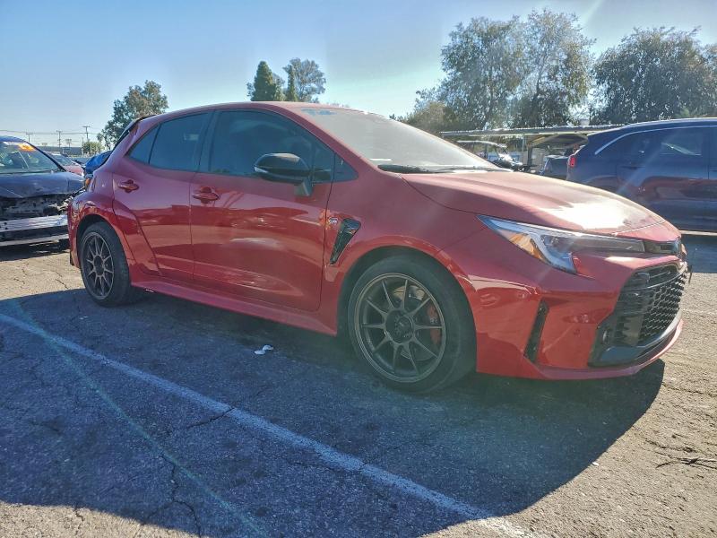 Photo 4 from auction – 2024 TOYOTA GR COROLLA with VIN JTNABAAEXRA010665