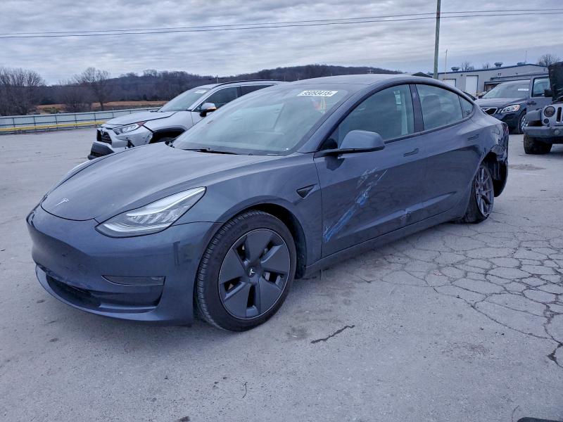 TESLA MODEL 3 2021 with VIN 5YJ3E1EAXMF854054 - Photo from auction