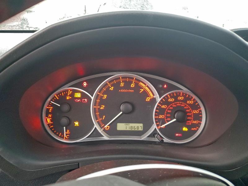 Снимка 9 от търг – 2011 SUBARU IMPREZA WR с VIN JF1GV7F62BG519801