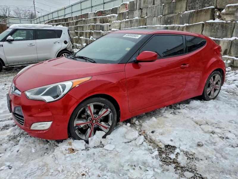 HYUNDAI VELOSTER 2016 مع رقم تعريف المركبة KMHTC6AD5GU301211 - صورة من المزاد