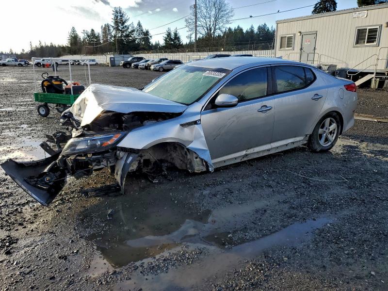 KIA OPTIMA LX 2014 with VIN KNAGM4A71E5455369 - Photo from auction