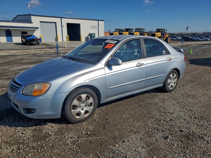 KIA SPECTRA EX 2008 with VIN KNAFE121185565134 - Photo from auction