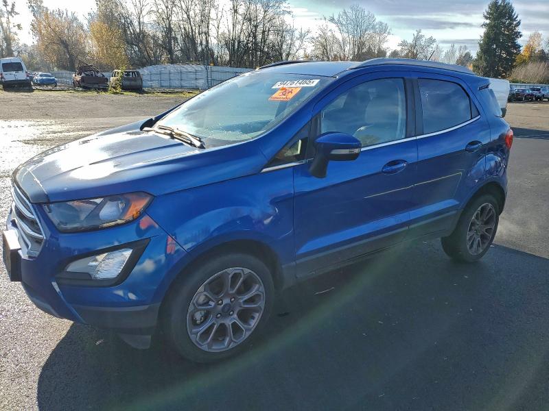 FORD ECOSPORT T 2019 with VIN MAJ6S3KL3KC290612 - Photo from auction