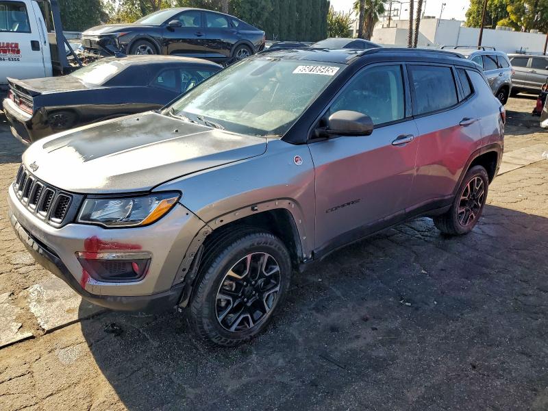 JEEP COMPASS TR 2020 with VIN 3C4NJDDB6LT195213 - Photo from auction