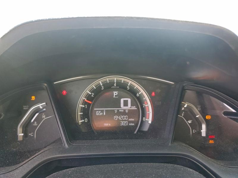 Photo 9 from auction – 2016 HONDA CIVIC LX with VIN 19XFC2F57GE036589