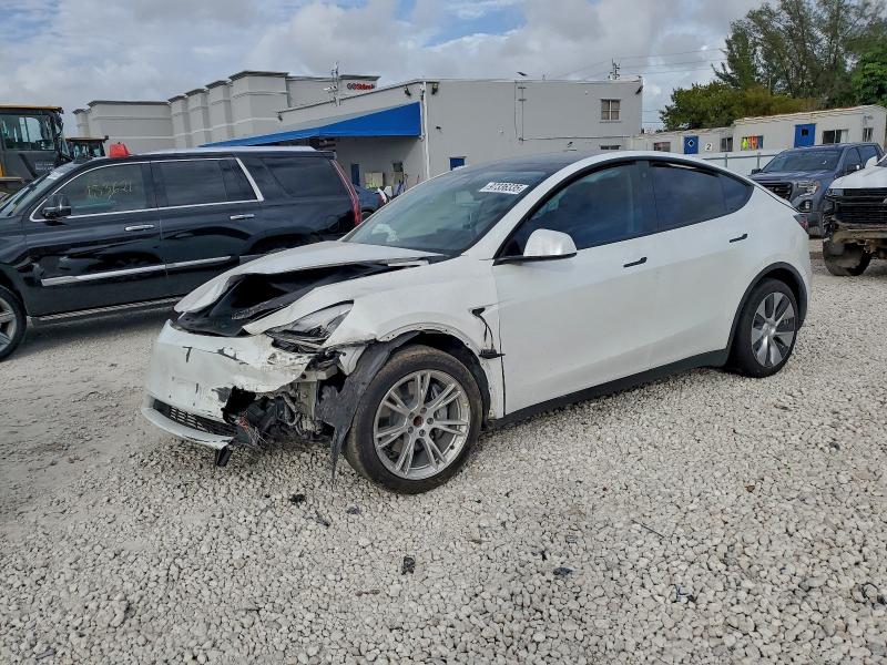 TESLA MODEL Y 2021 with VIN 5YJYGAED5MF116608 - Photo from auction