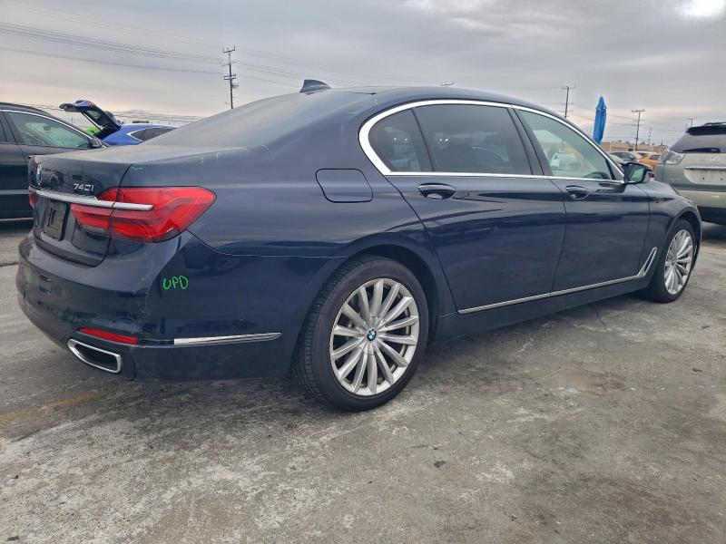 Photo 3 from auction – 2017 BMW 740 I with VIN WBA7E2C38HG740705