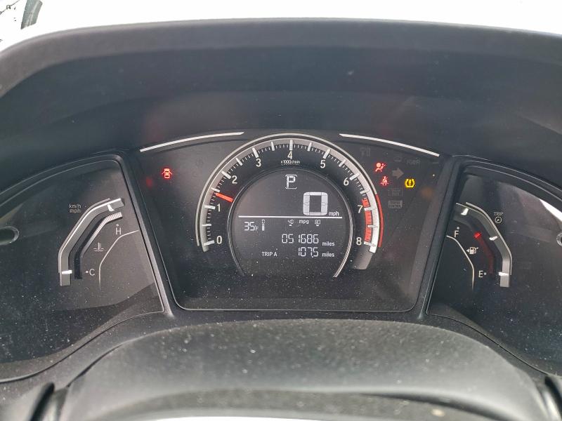 Photo 9 from auction – 2018 HONDA CIVIC LX with VIN 19XFC2F53JE022955