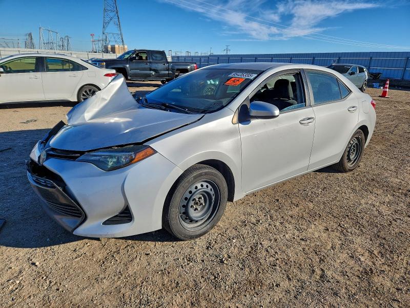 TOYOTA COROLLA L 2018 with VIN 5YFBURHE2JP804650 - Photo from auction