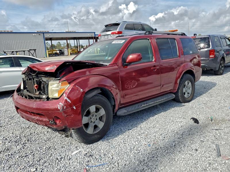 NISSAN PATHFINDER 2005 with VIN 5N1AR18W75C770268 - Photo from auction