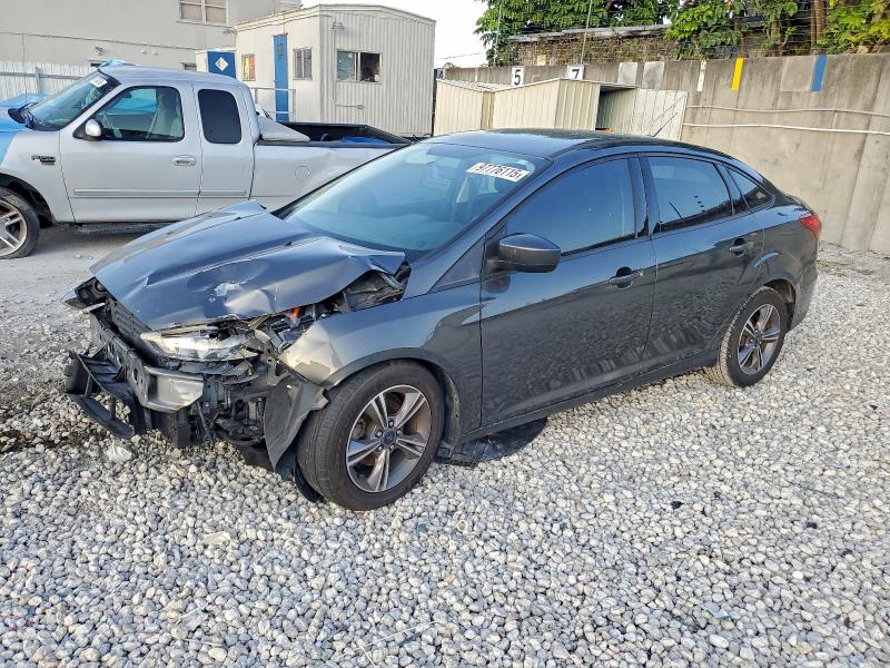 FORD FOCUS SE 2018 with VIN 1FADP3FE3JL256186 - Photo from auction