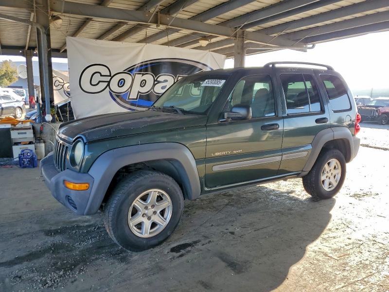 Photo 1 from auction – 2002 JEEP LIBERTY with VIN 1J4GL48KX2W297484