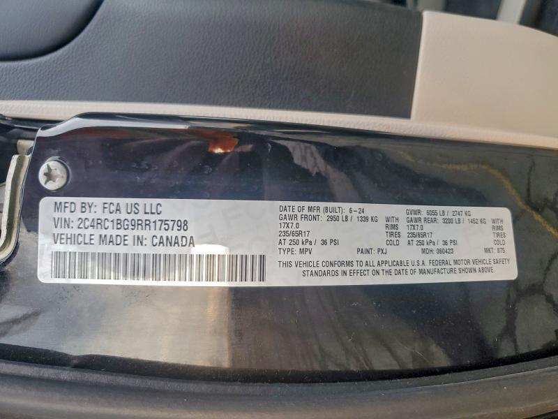 Photo 14 from auction – 2024 CHRYSLER PACIFICA T with VIN 2C4RC1BG9RR175798
