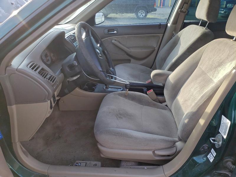 Photo 7 from auction – 2002 HONDA CIVIC LX with VIN 2HGES165X2H551111